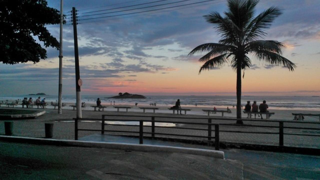 Flat Capitania Varam Ap 3053 Guarujá Exterior foto